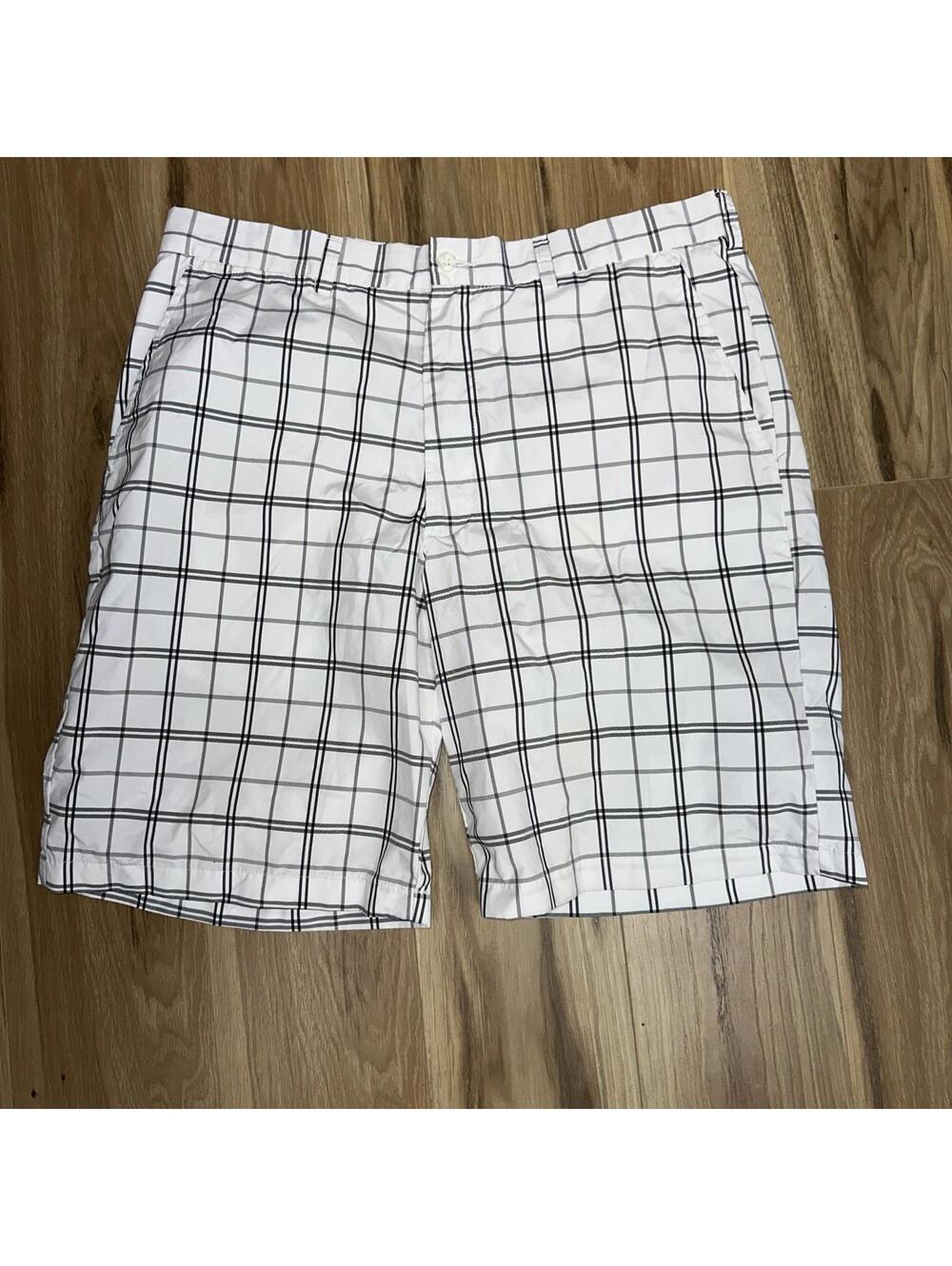 Ben Hogan Performance Golf Shorts Mens 34 White Black Active